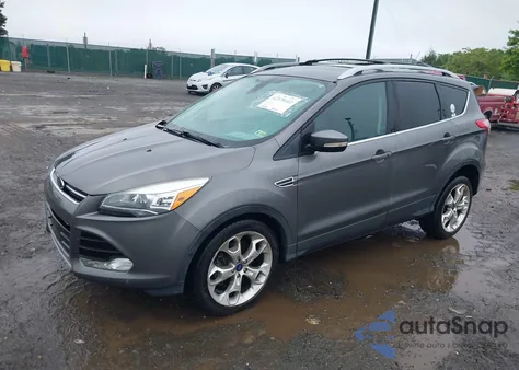 2013 Ford Escape Titanium from USA, damaged, VIN 1FMCU9J9XDUD33335
